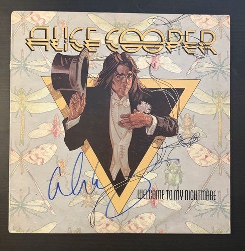 Alice cooper signed - signed, welcome